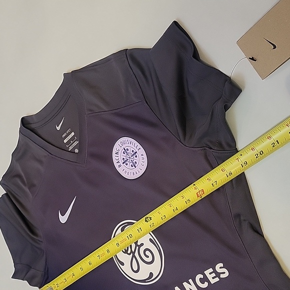NWT Nike Racing Louisville FC Women's V-Neck Soccer Jersey Size Medium - Picture 11 of 16